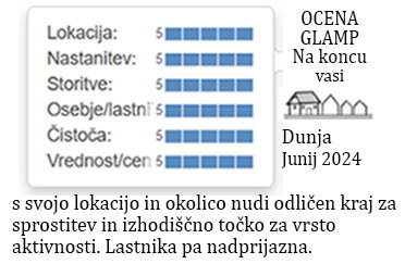 ocene gostov glamp nastanitve