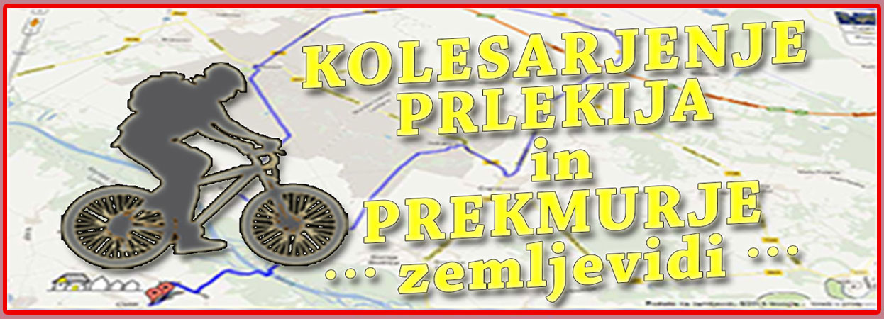 kolesarjenje Prlekija, Prekmurje, Pomurje